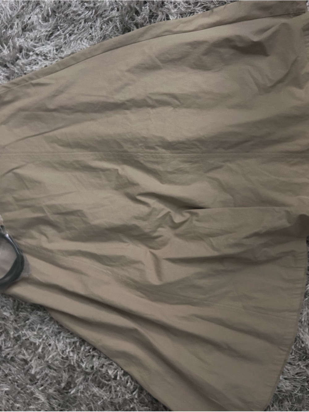 Urban Revivo Neutral A-Line Skirt — Taupe